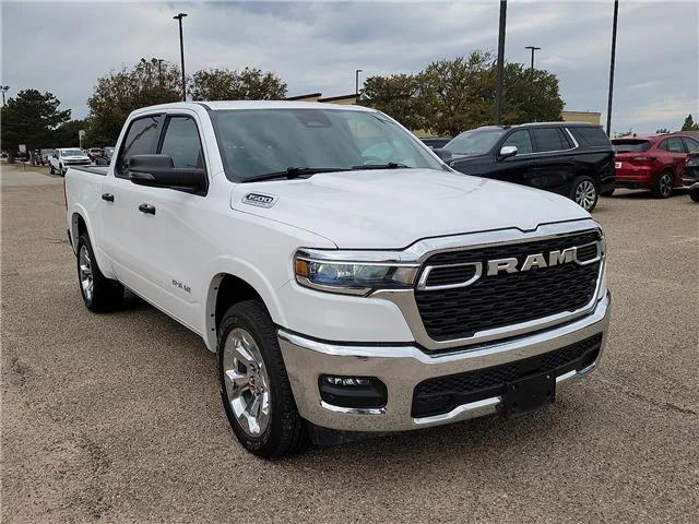 Used 2026 Bright White Clearcoat RAM Big Horn/Lone Star 4x4 Crew Cab 144.5 in. WB image 6