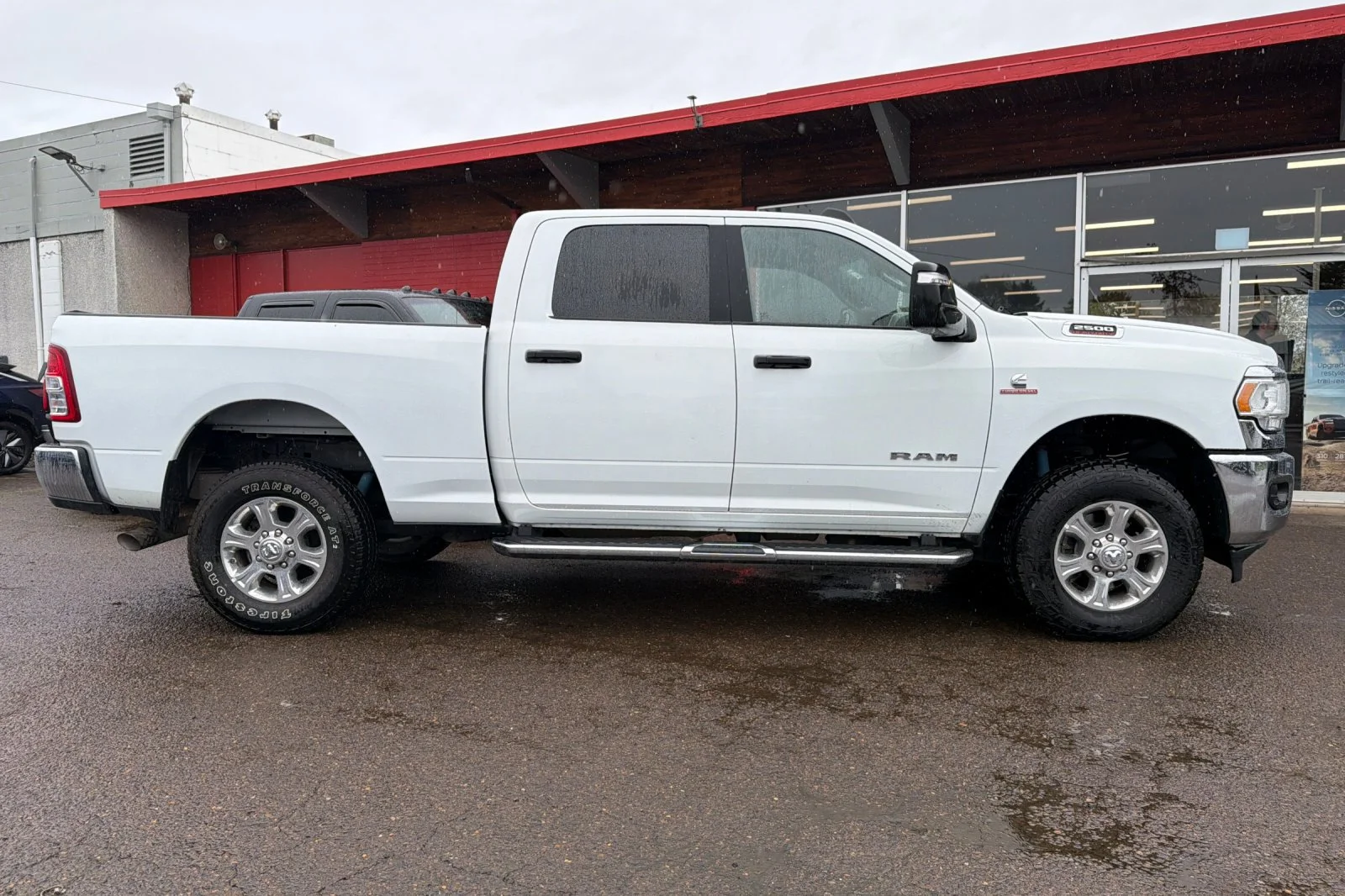 Used 2024 Bright White Clearcoat Ram Big Horn image 3