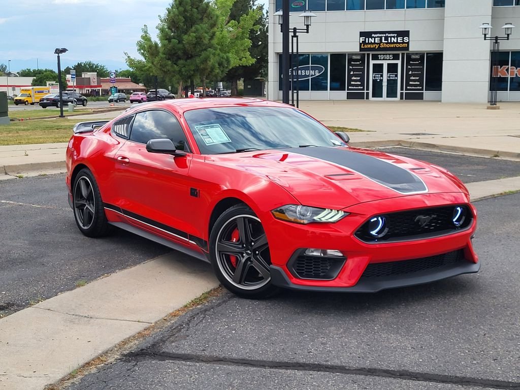 Pre-Owned 2021 Ford Mustang Mach 1 2D Coupe in Parker #M5549911