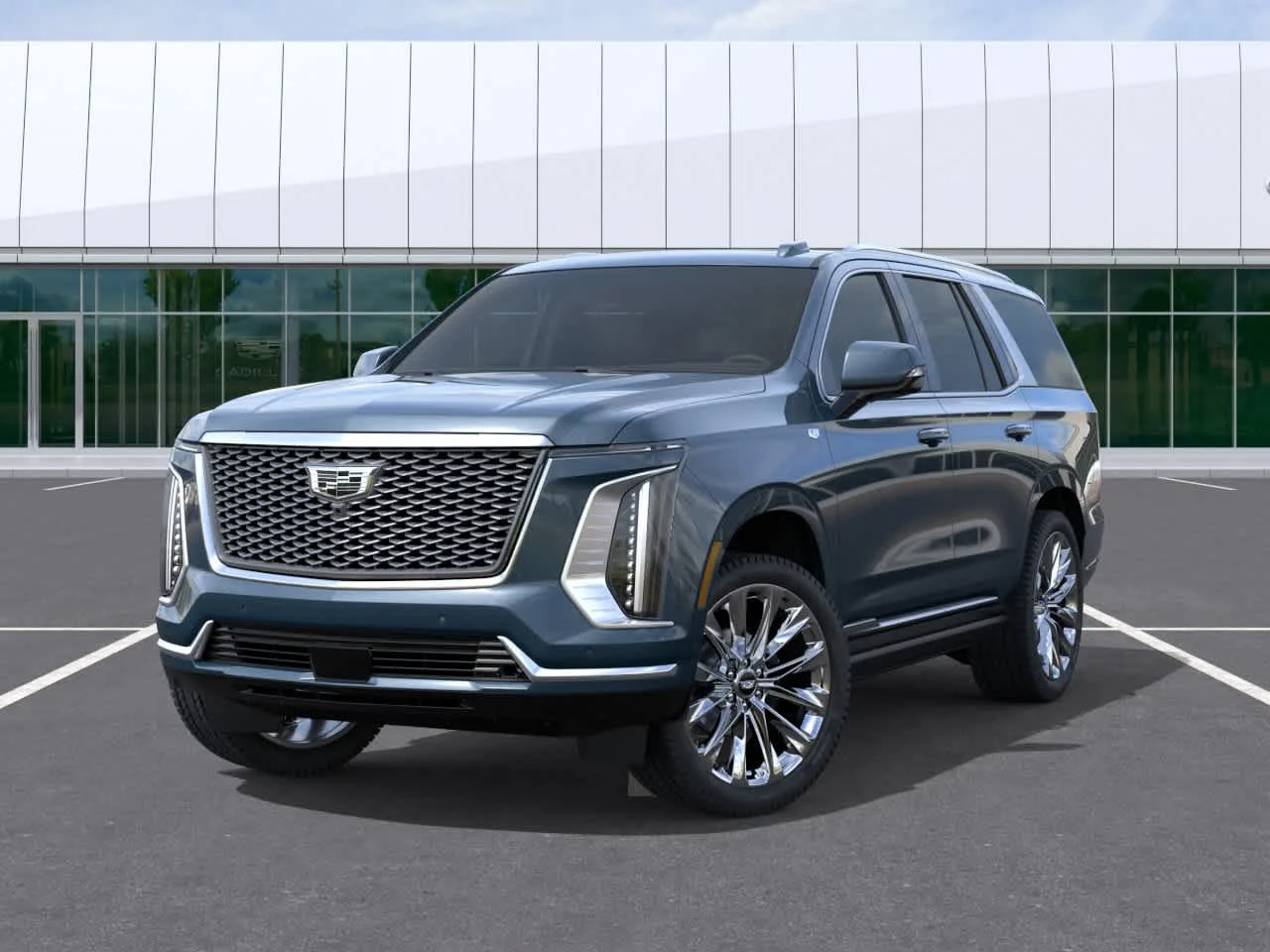 New 2026 Deep Sea Metallic Cadillac Platinum Luxury image 6