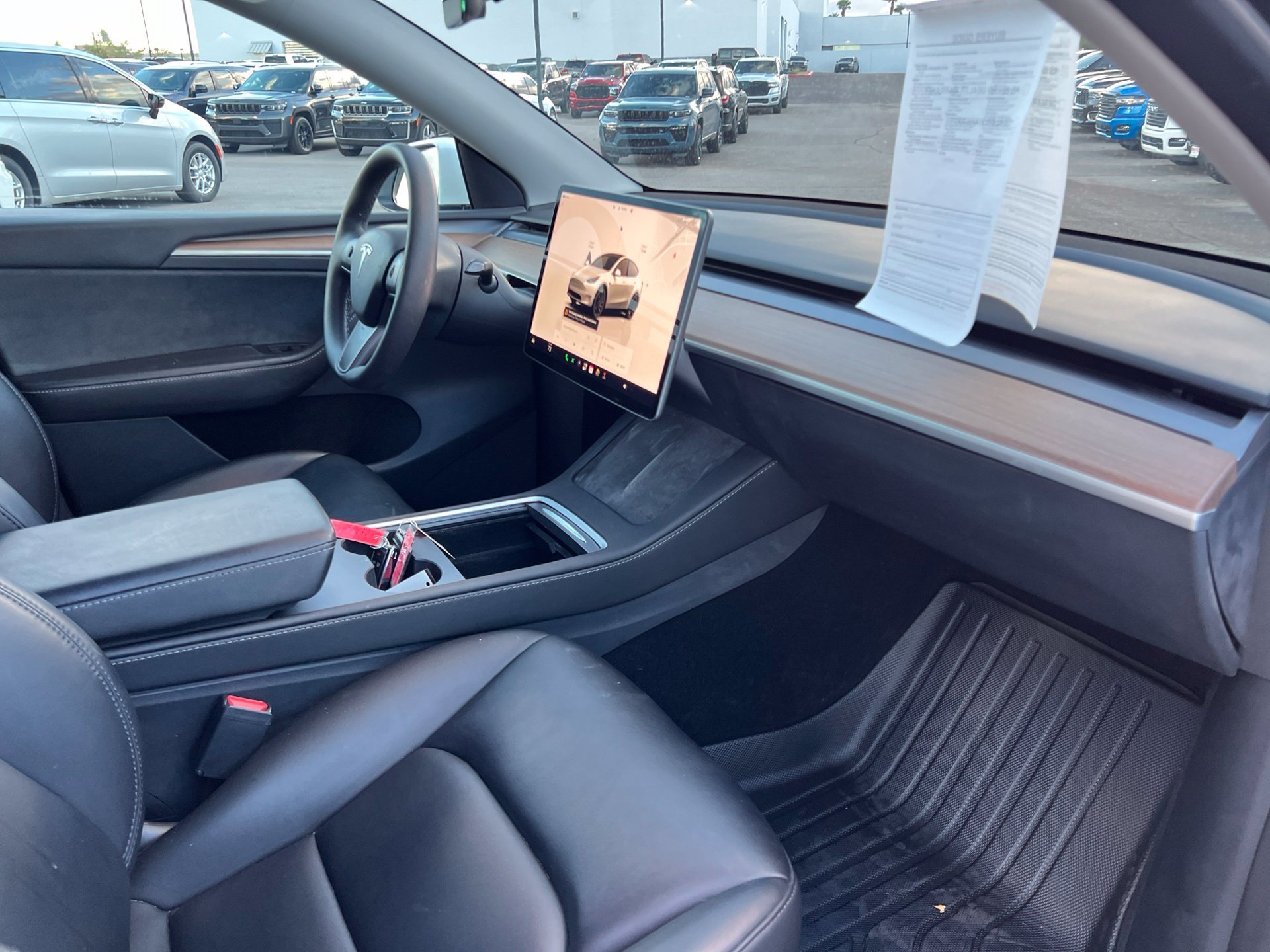 Used 2023 White Tesla Performance image 23