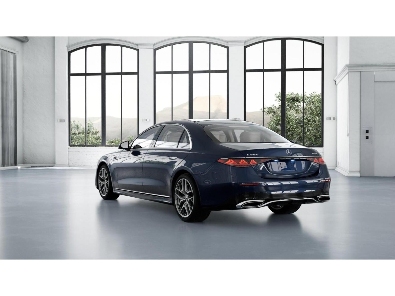 New 2027 Nautical Blue Metallic Mercedes-Benz S 580 4D Sedan 4MATIC® image 29