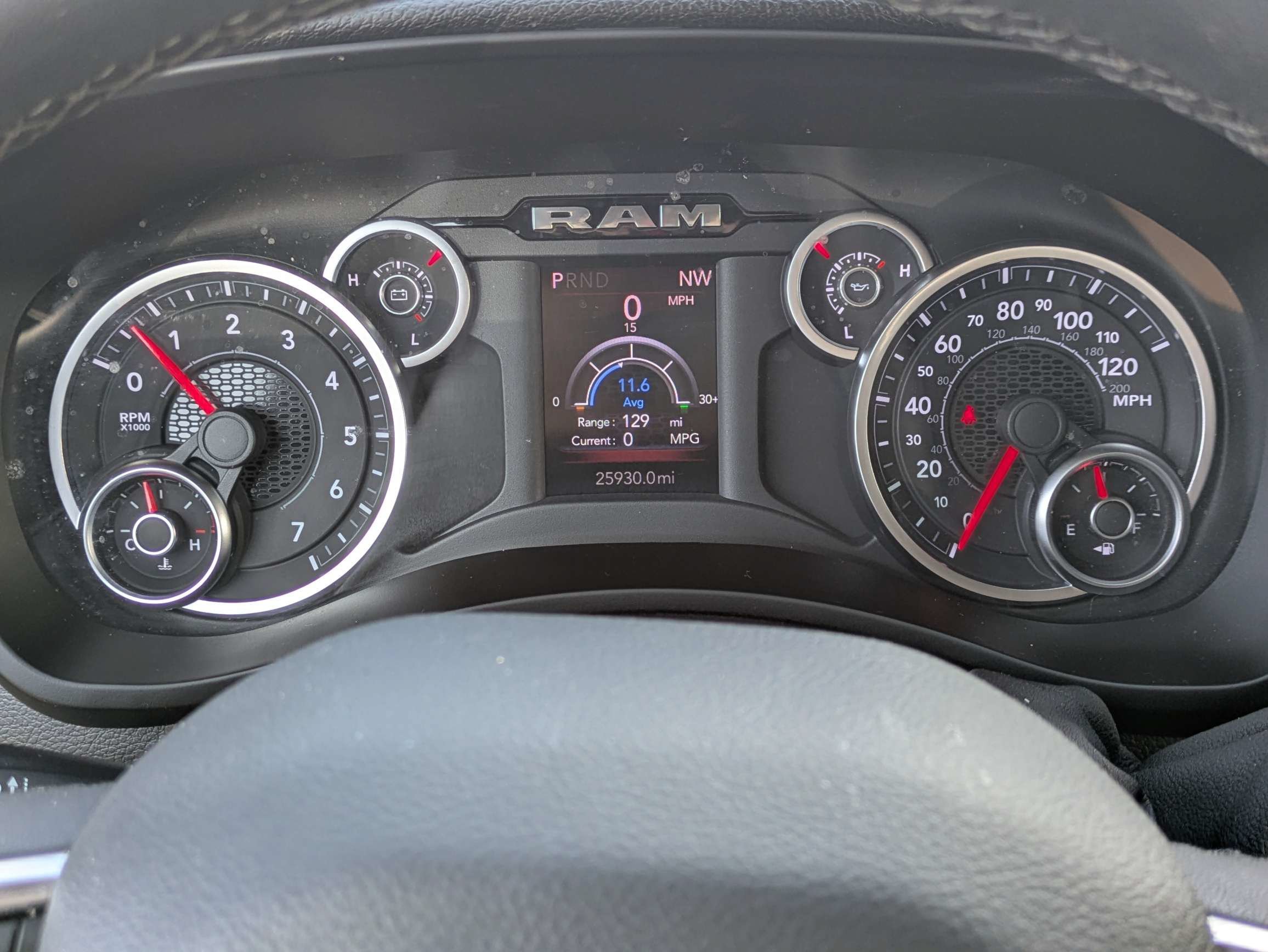 Used 2026 Flame Red Clearcoat Ram Big Horn image 29