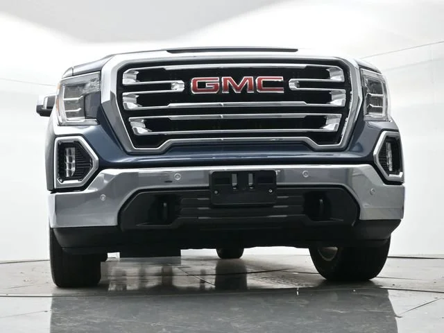Used 2021 PACIFIC BLUE METALLIC GMC SLT image 23