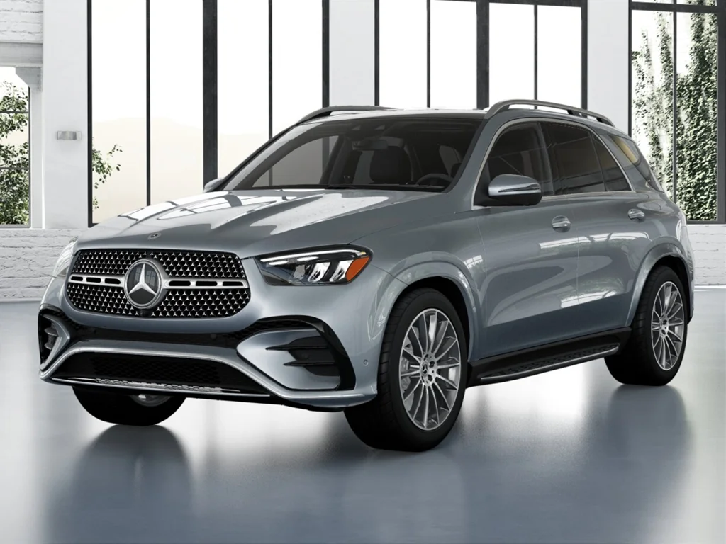 Certified Used 2026 Silver Mercedes-Benz GLE 450 4MATIC® image 1