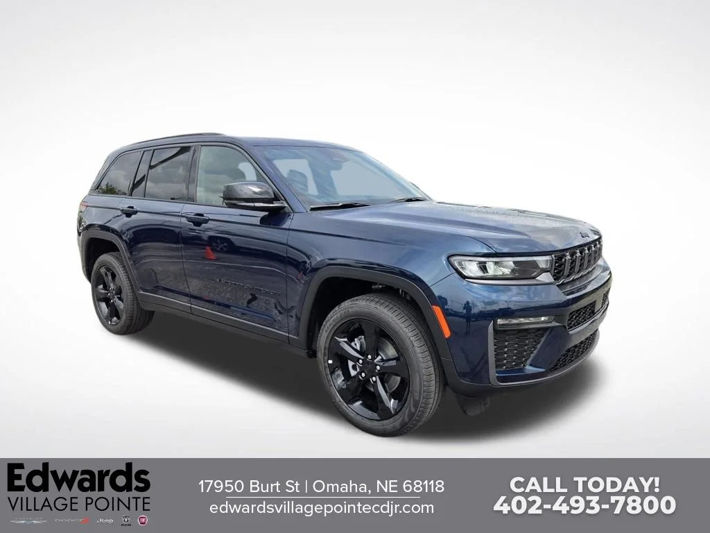 New 2026 Fathom Blue Pearlcoat Jeep Limited image 1