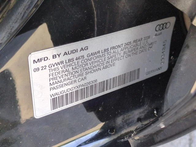 Used 2023 Black Audi 40 Premium image 36