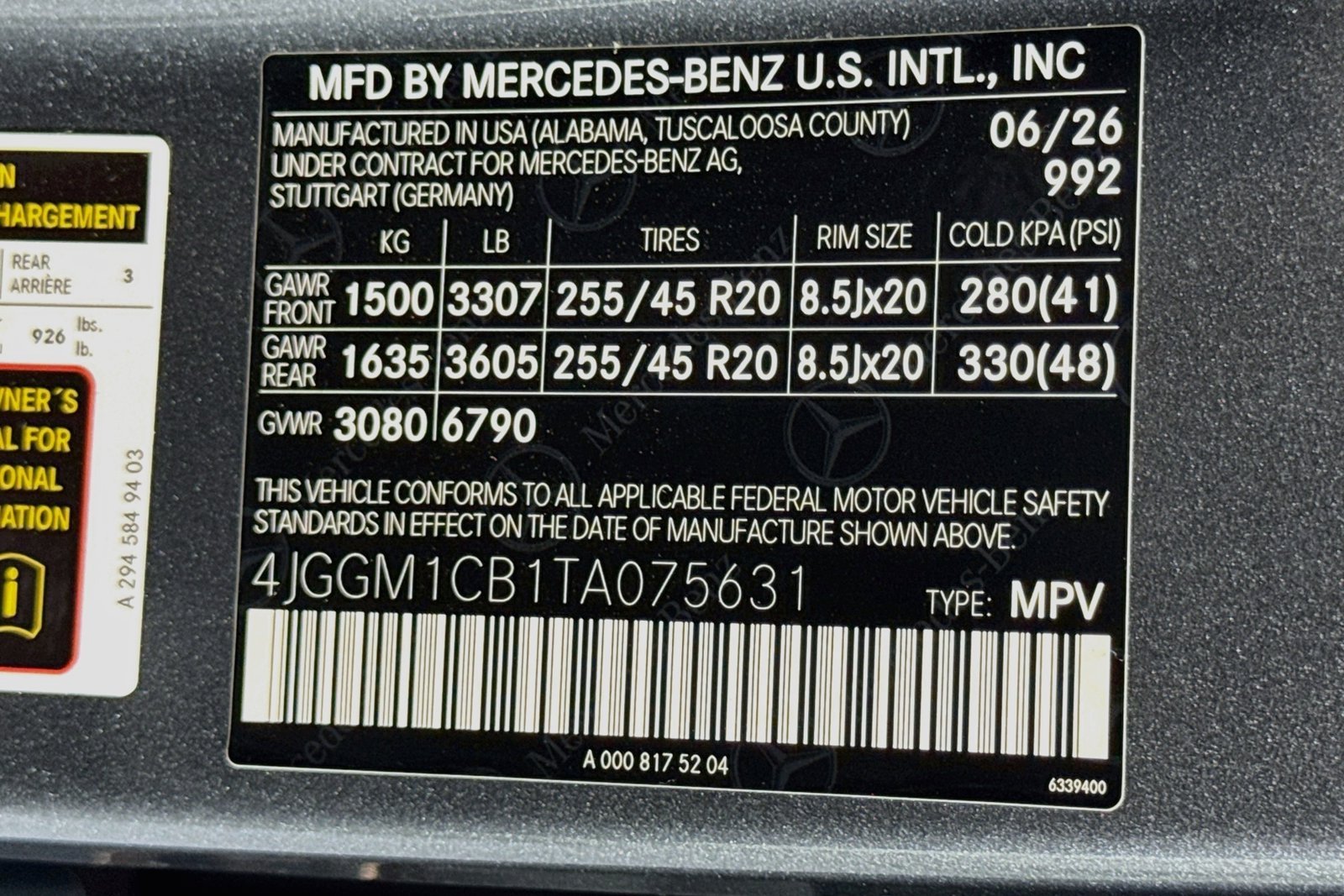 New 2026 Selenite Grey Metallic Mercedes-Benz EQE 320 image 29
