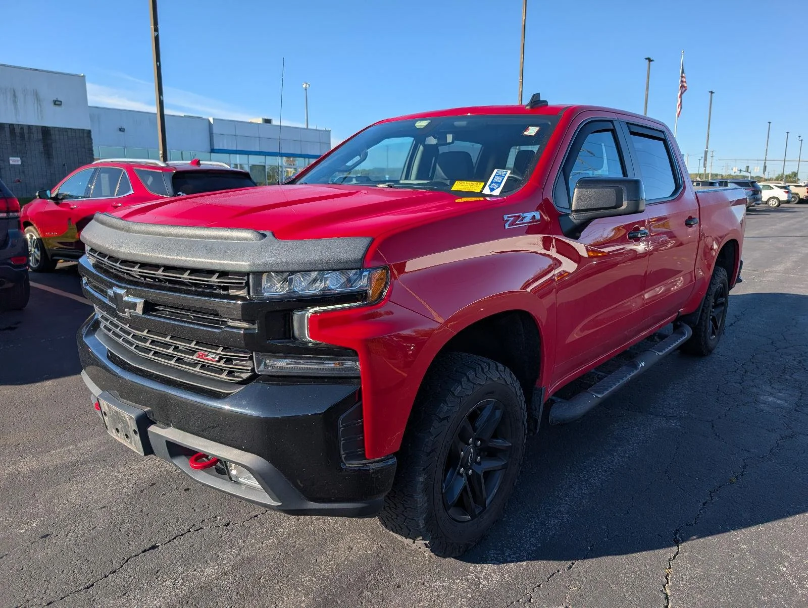 Used 2021 RED HOT Chevrolet LT Trail Boss image 4