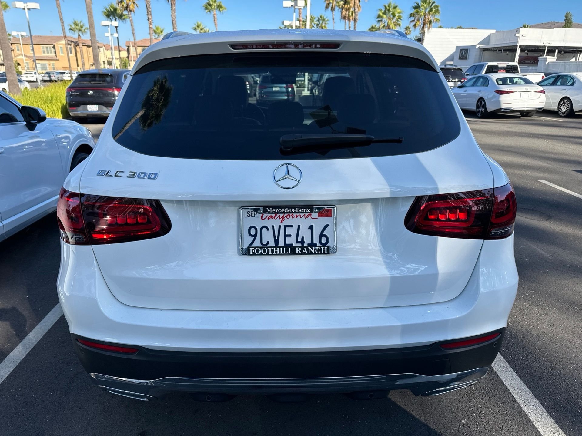 Used 2022 White Mercedes-Benz GLC 300 image 13