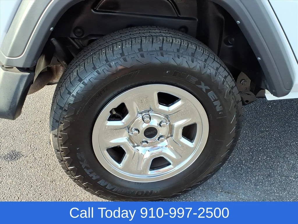 Used 2024 White Jeep 4-Door Sport 4x4 image 8