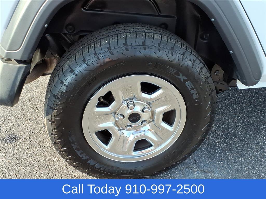Used 2024 White Jeep 4-Door Sport 4x4 image 8