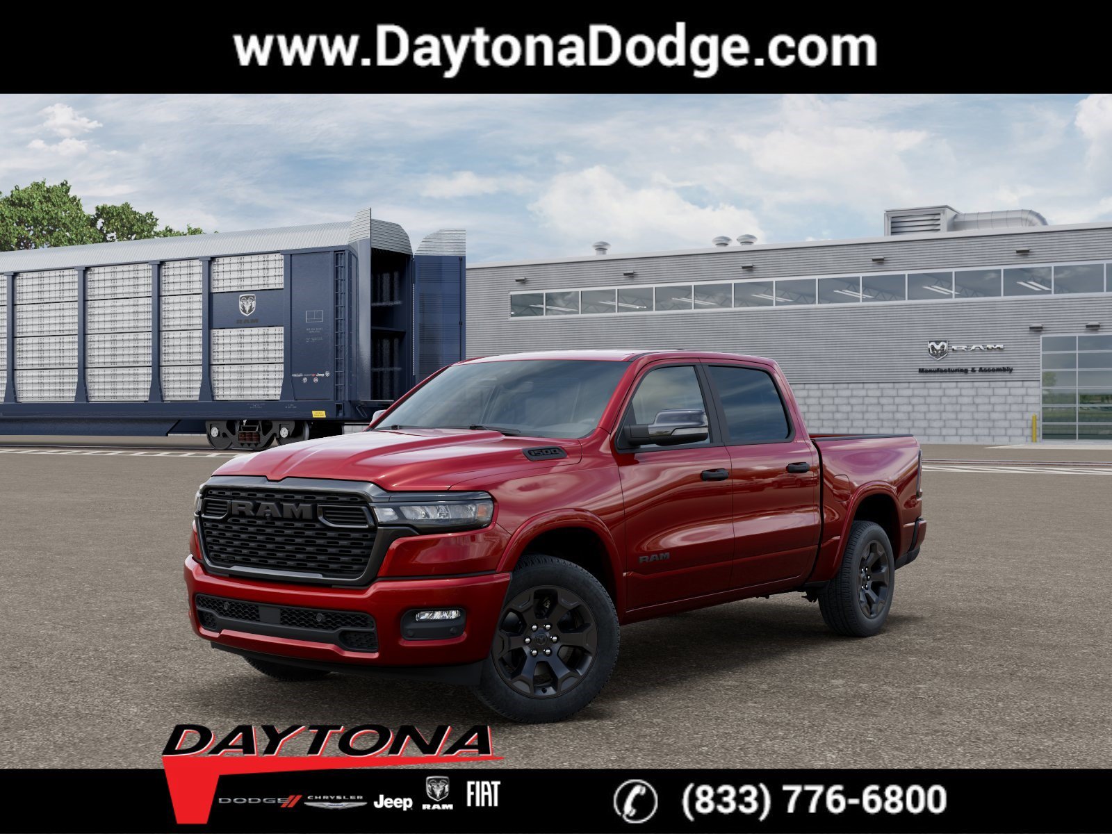 New 2026 Molten Red Pearlcoat RAM Big Horn image 1