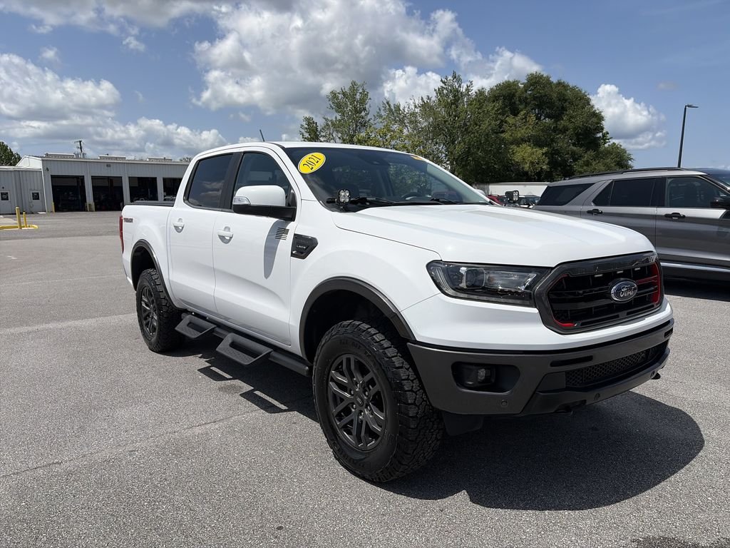 Certified Used 2021 Oxford White Ford Lariat image 9