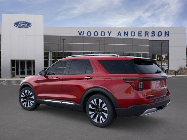 New 2026 Rapid Red Metallic Tinted Clearcoat Ford Platinum image 4