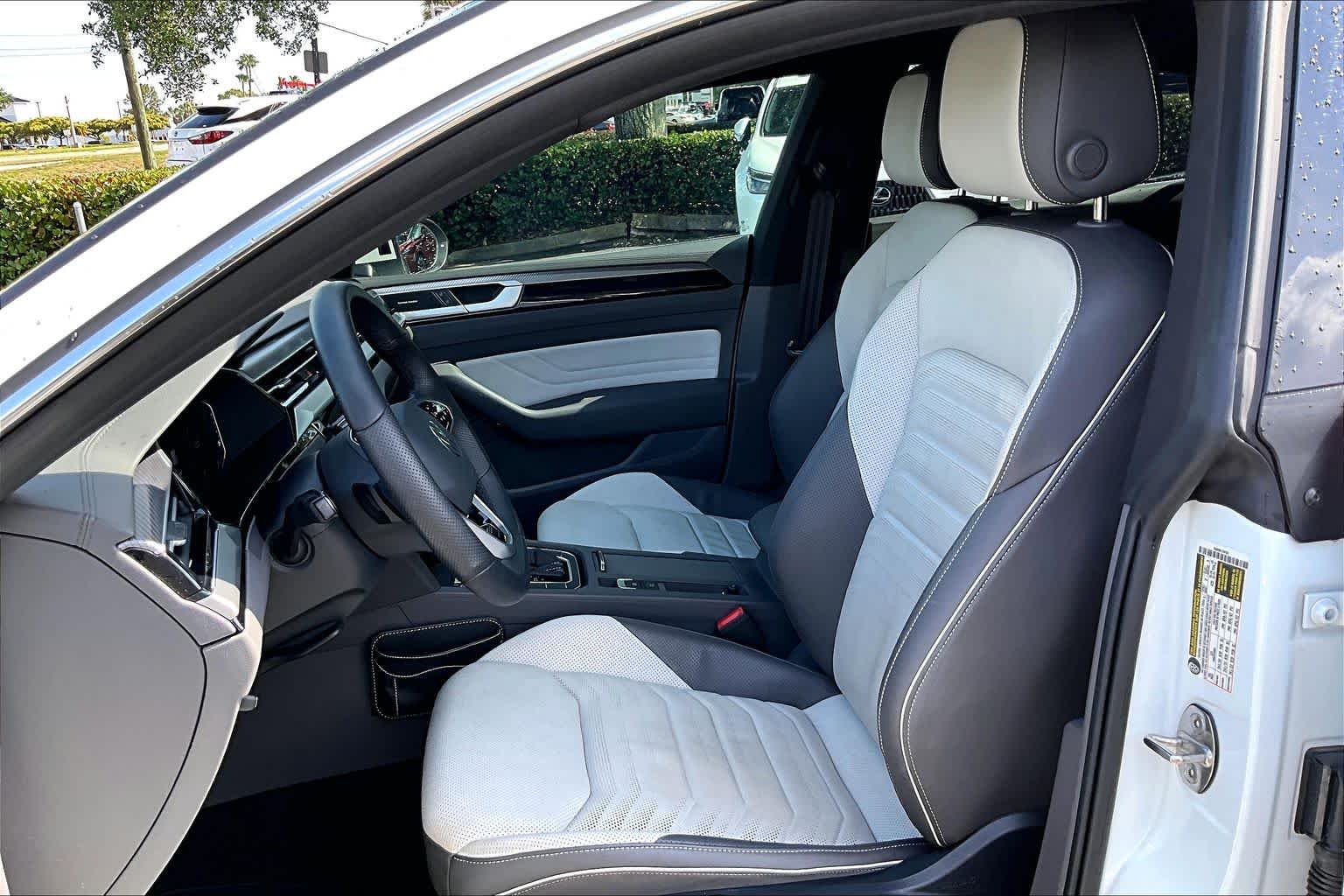 Used 2023 Opal White Pearl Volkswagen SEL Premium R-Line image 8