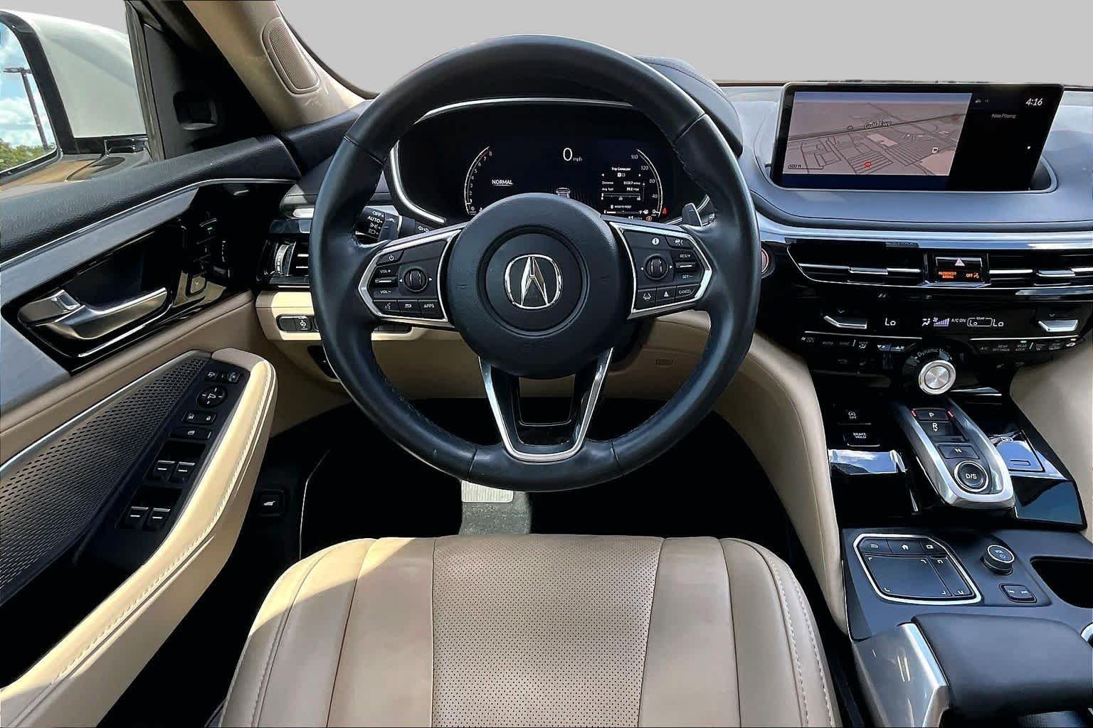 Used 2024 Platinum White Pearl Acura w/Technology Package image 6