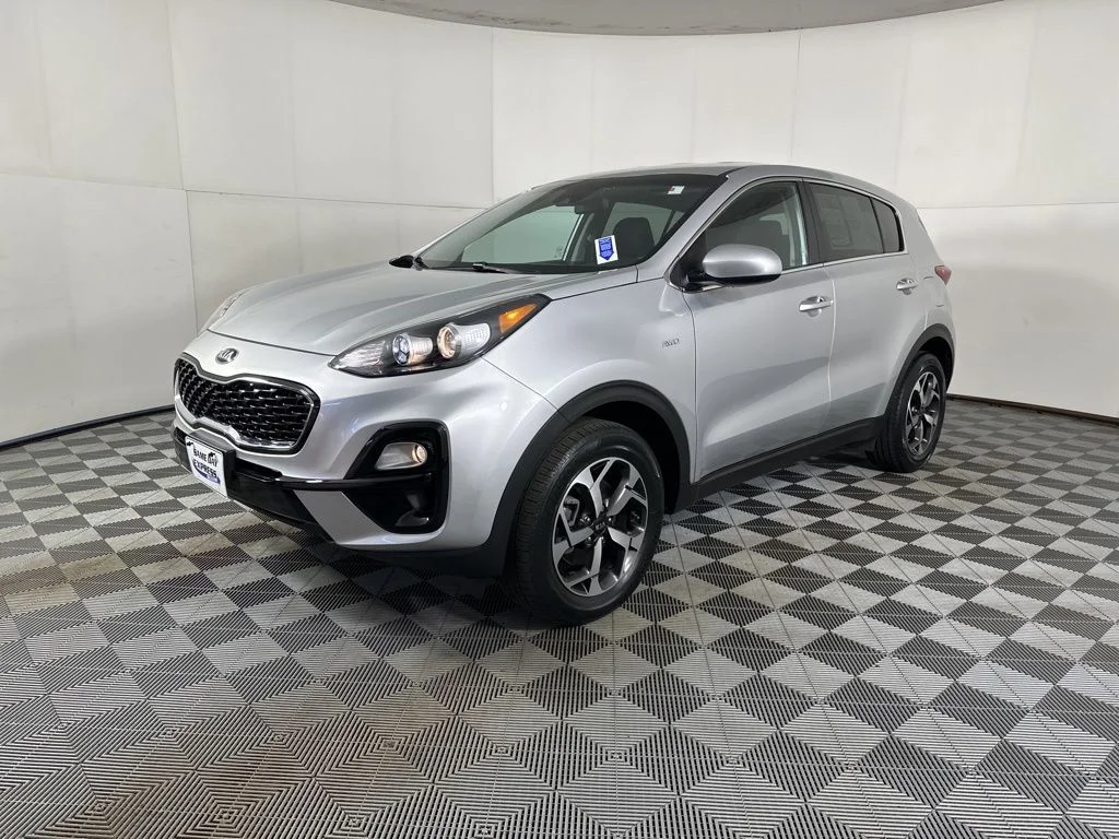 Used 2021 Silver Kia LX image 14