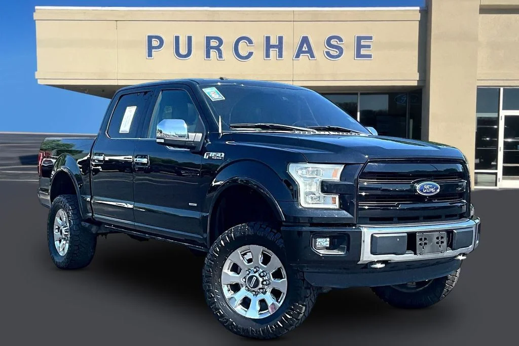Used 2016 Shadow Black Ford Platinum image 1