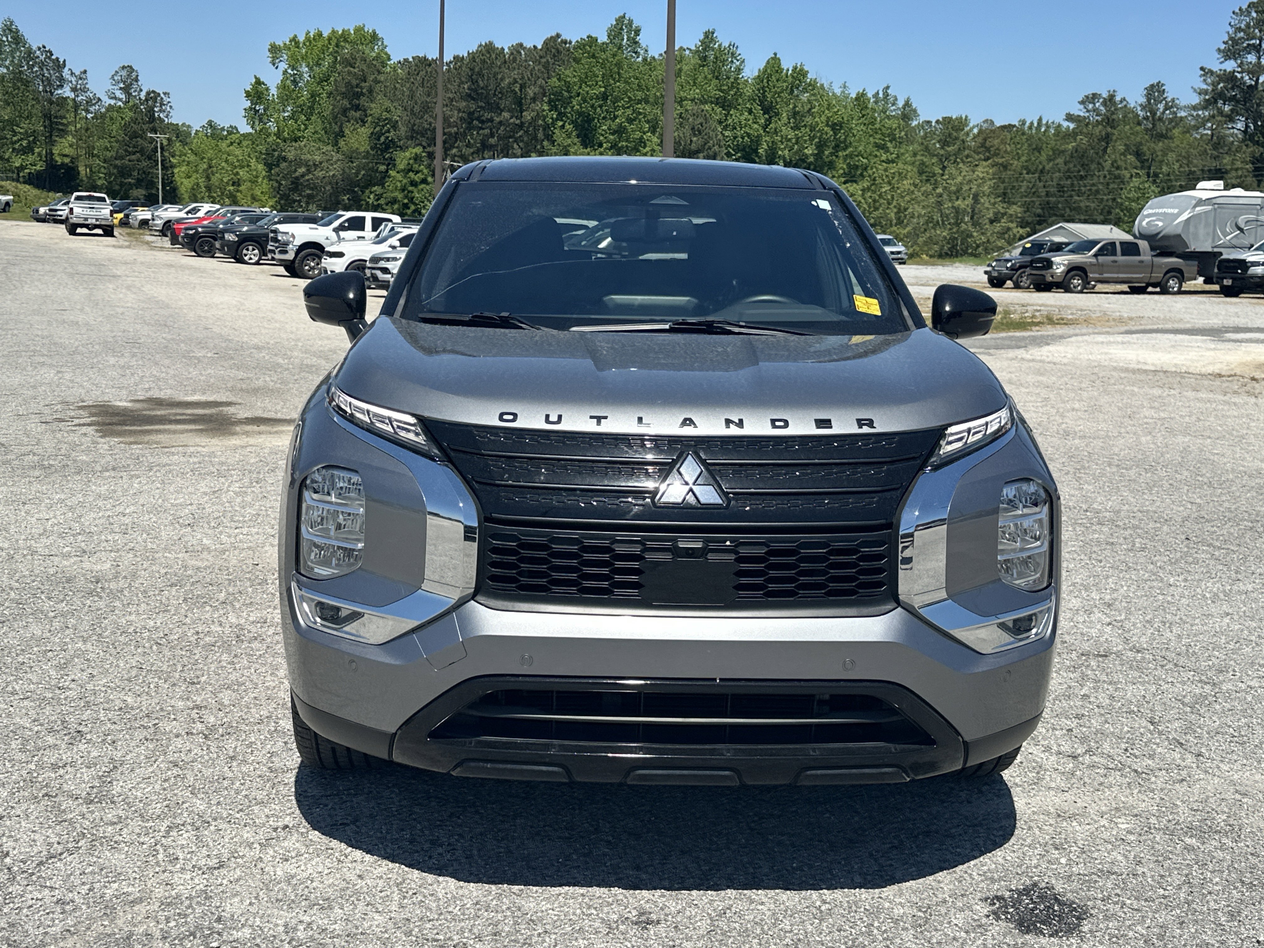 Used 2023 Alloy Silver Metallic Mitsubishi SEL image 3