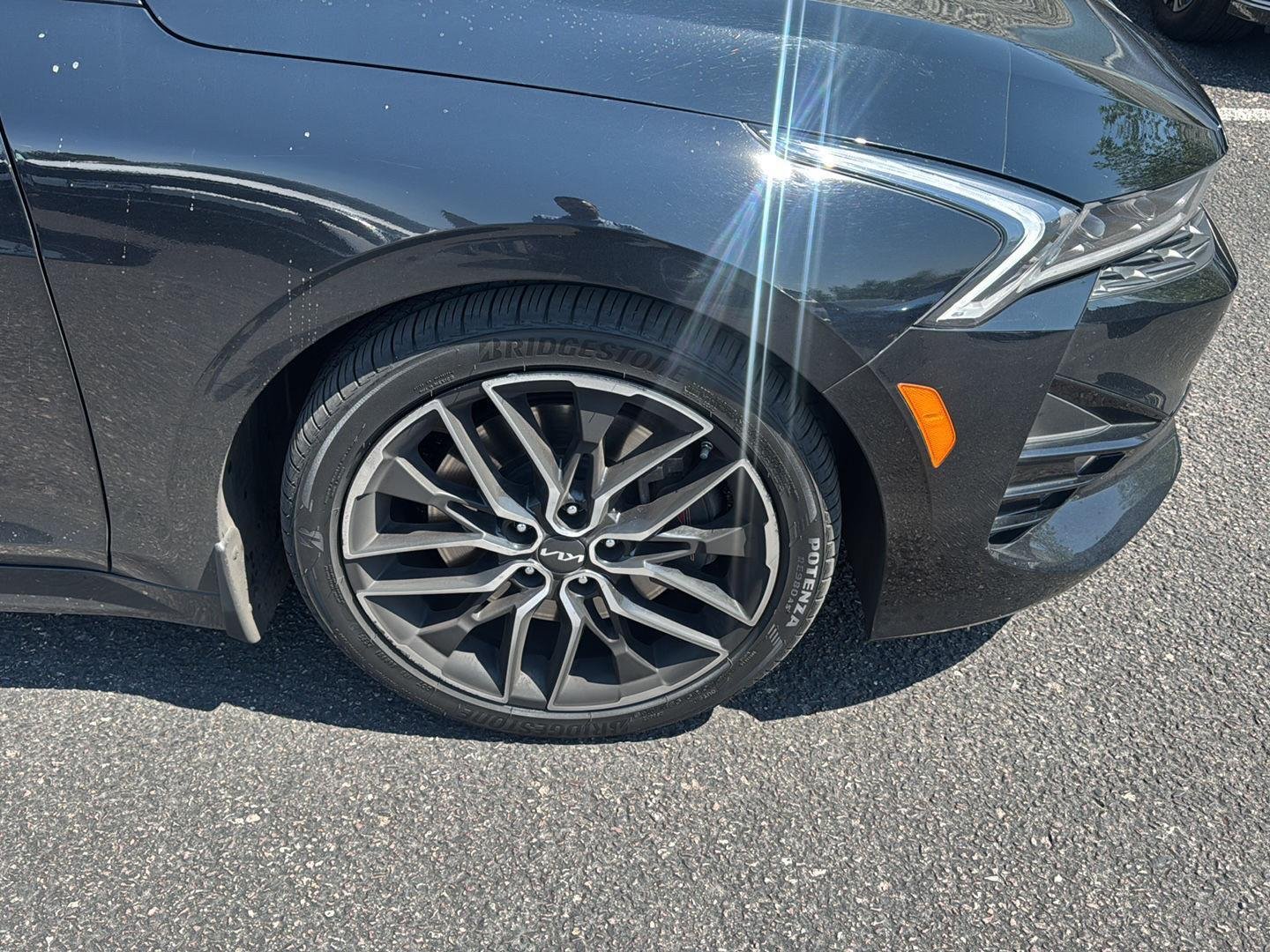 Used 2024 Ebony Black Kia GT image 3