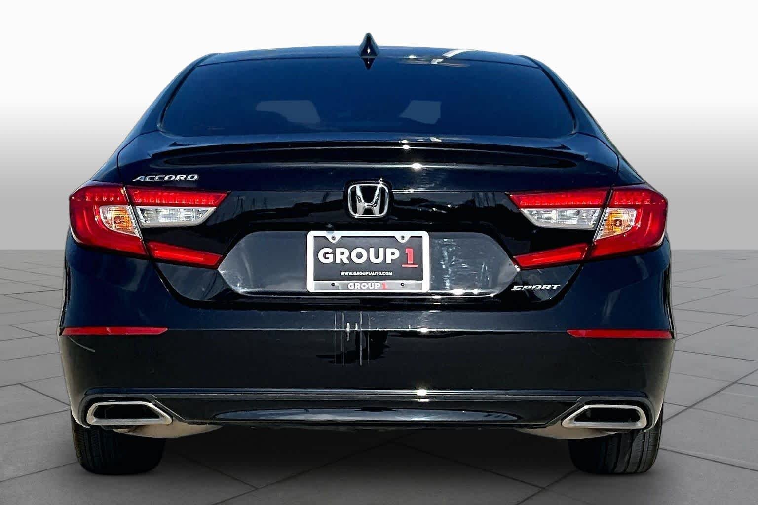 Used 2020 Crystal Black Pearl Honda Sport image 4