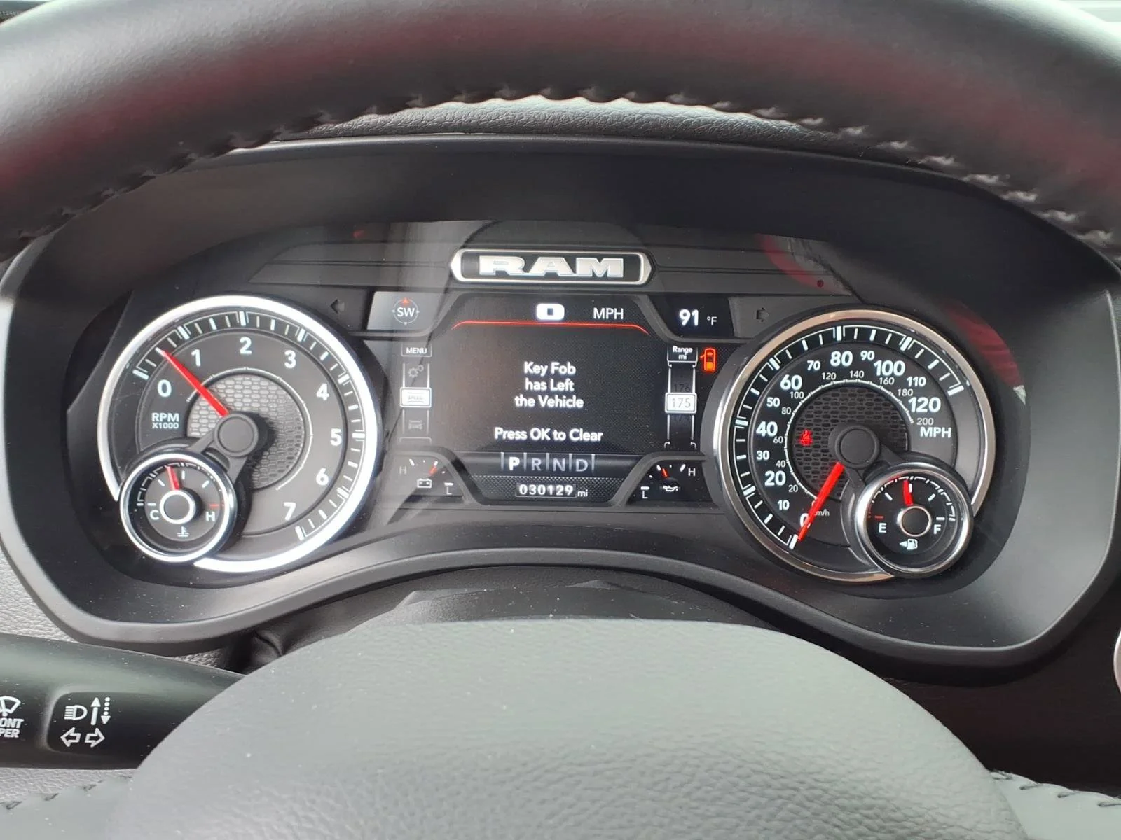 Used 2024 Delmonico Red Pearlcoat Ram Big Horn image 18