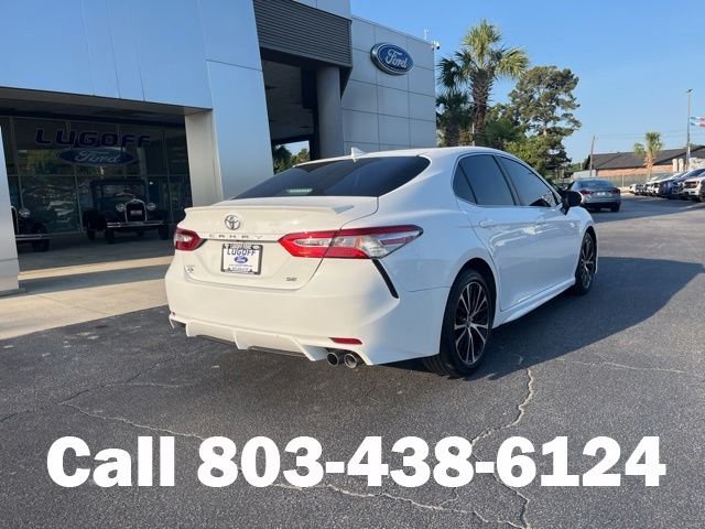 Used 2020 White Toyota SE image 3