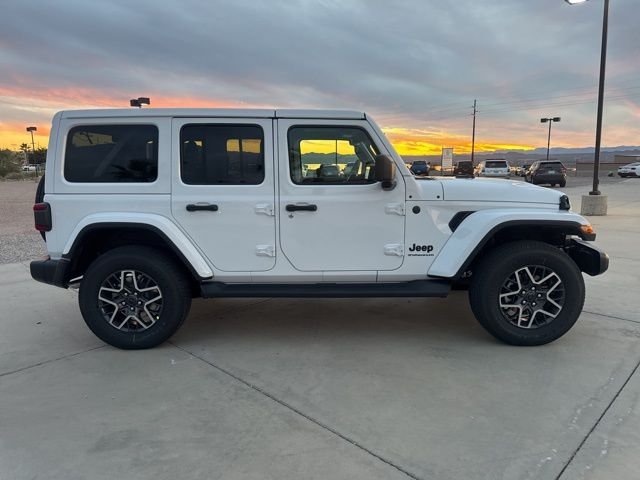 New 2026 Bright White Clear-Coat Exterior Paint Jeep Sahara image 6