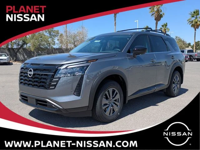 New 2026 Gun Metallic Nissan SV image 1