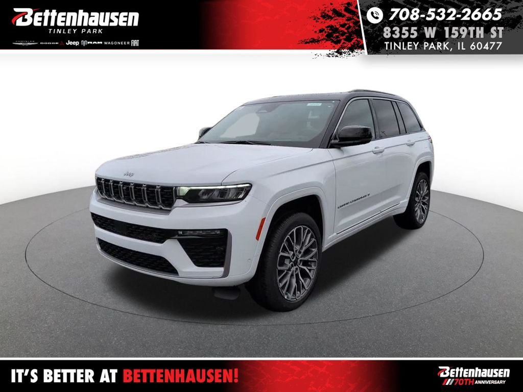 New 2027 Bright White Clearcoat Jeep Summit image 1