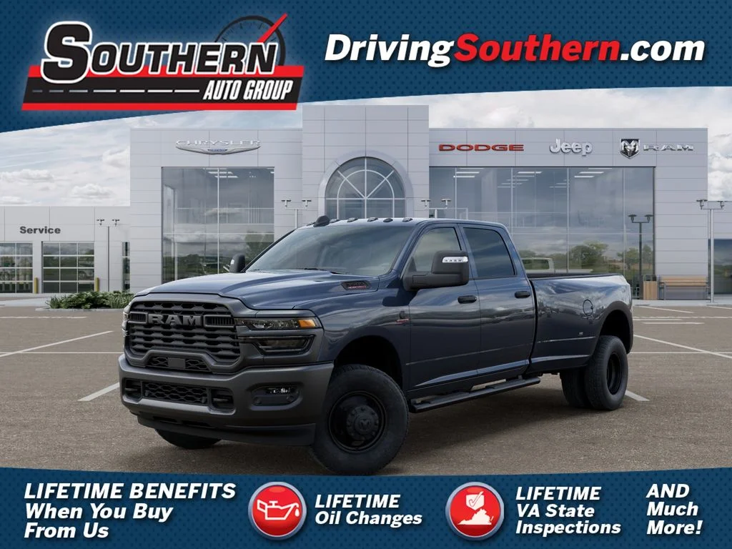 New 2026 Forged Blue Metallic Exterior Paint RAM Tradesman image 1