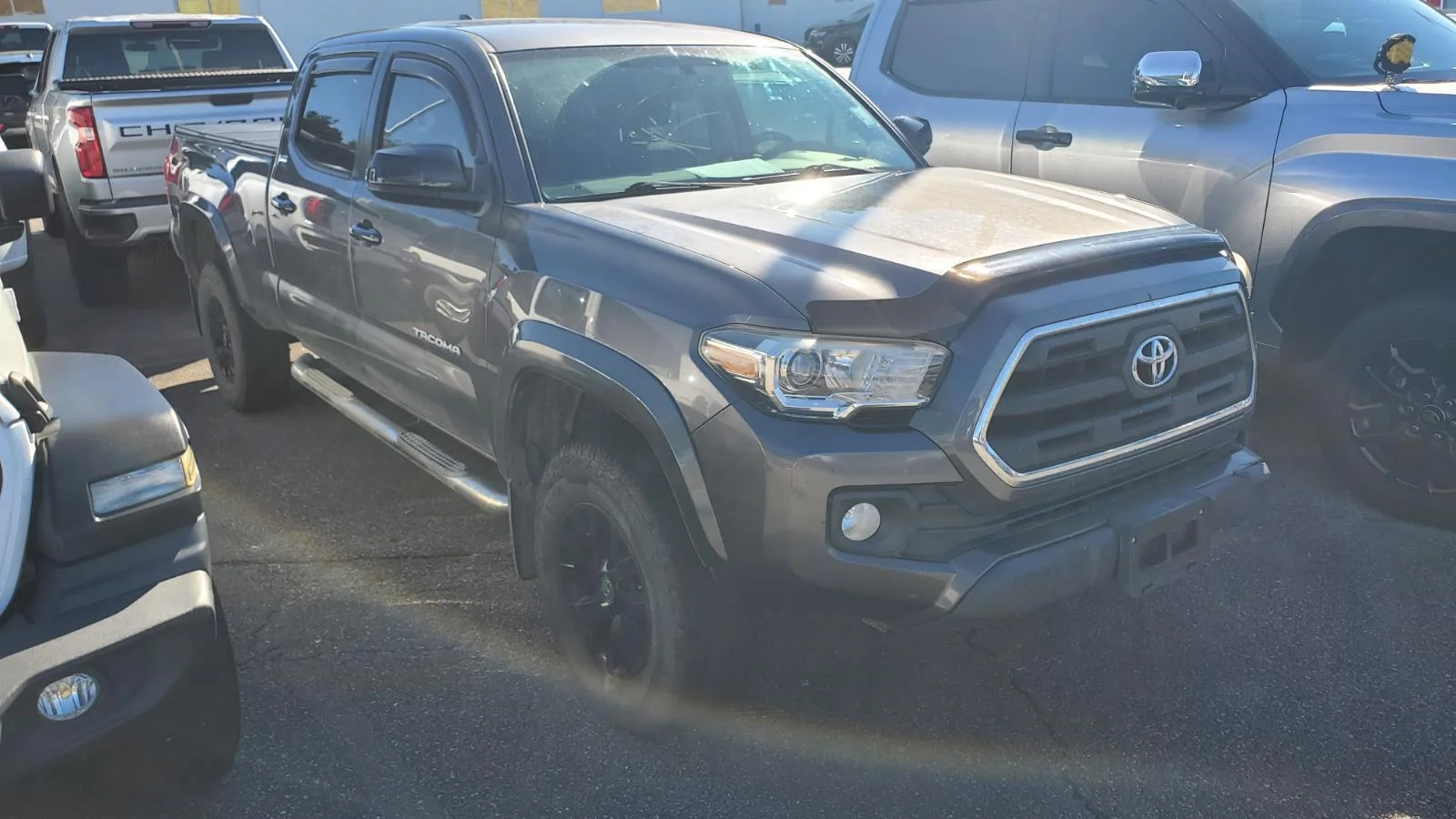 Used 2017 Magnetite Gray Metallic Toyota SR5 image 2