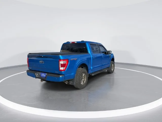Used 2021 Blue Ford Lariat image 6
