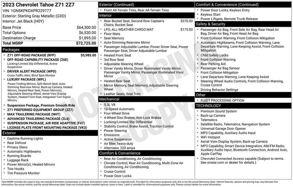 Used 2023 Gray Chevrolet Z71 image 27