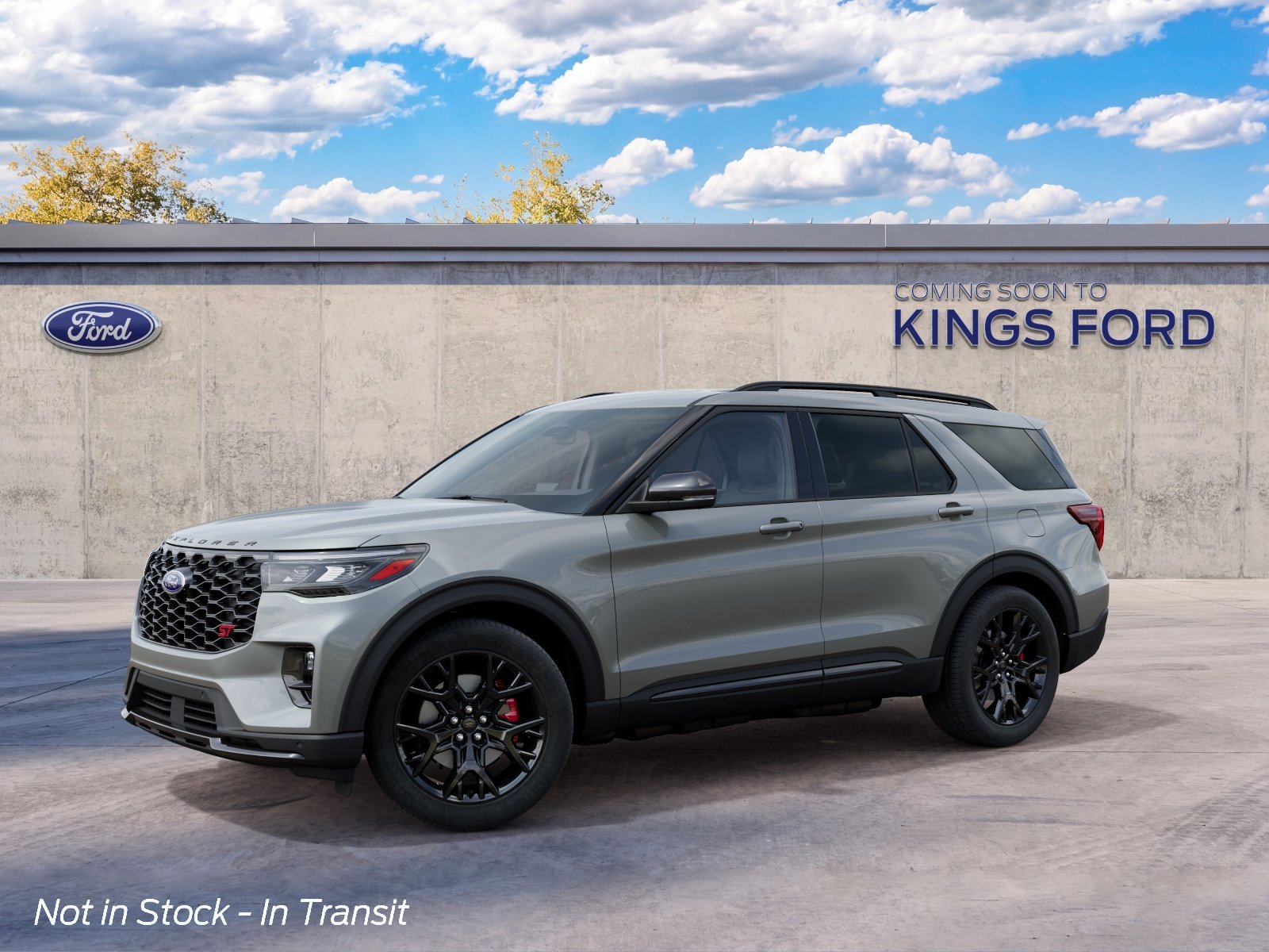 New 2027 Avalanche Gray Ford ST image 1