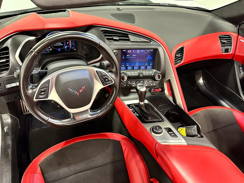 Used 2016 Arctic White Chevrolet Z06 3LZ image 65