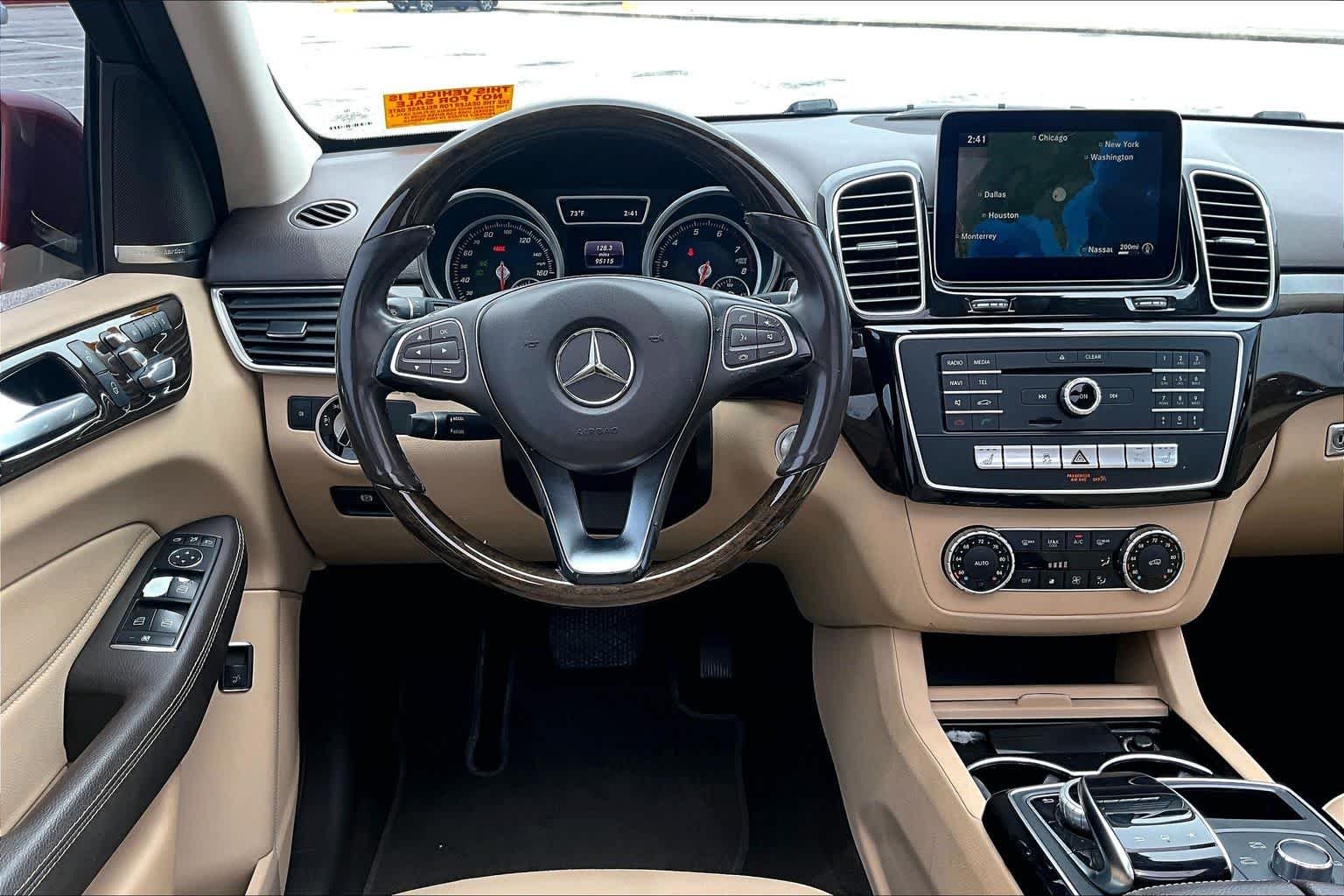 Used 2016 designo Cardinal Red Metallic Mercedes-Benz GLE 350 image 6