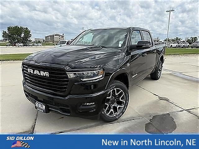 New 2026 Diamond Black Crystal Pearlcoat Ram Laramie image 1