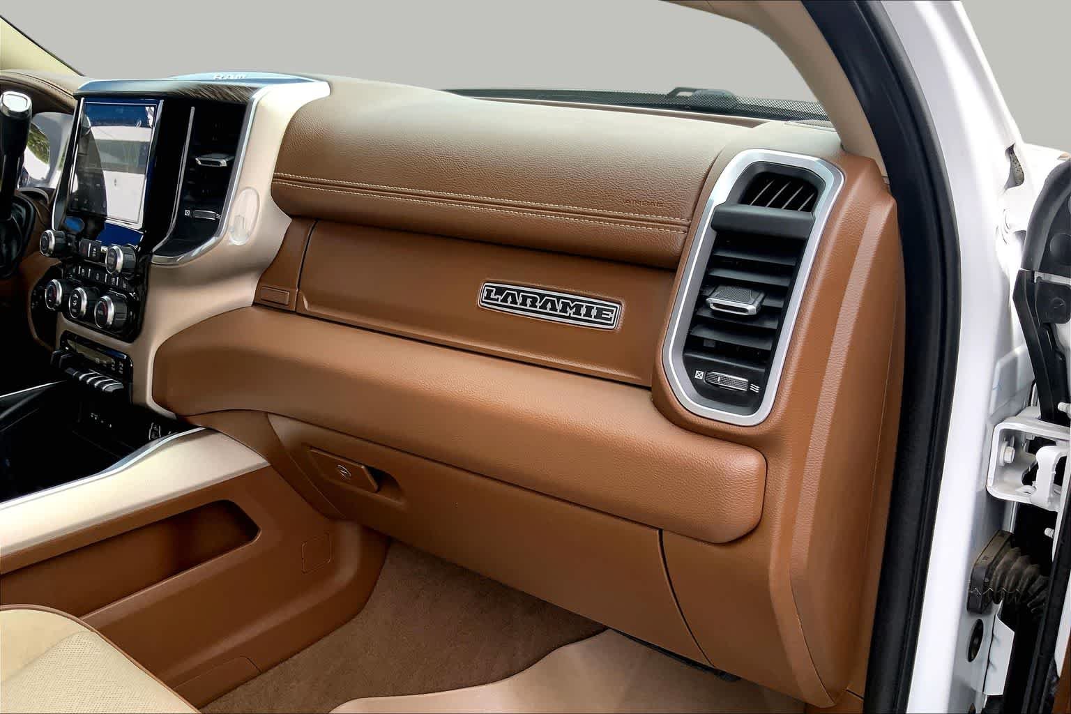 Used 2019 Bright White Clearcoat Ram Laramie image 19