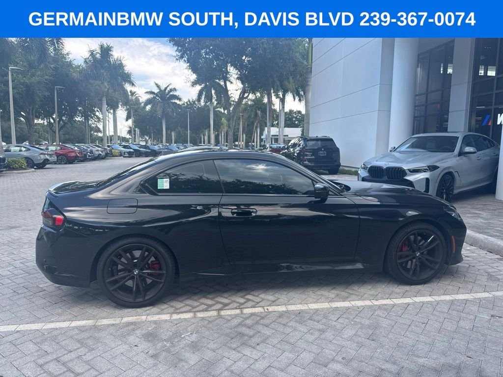 Certified Used 2024 Black Sapphire Metallic BMW 230i image 9