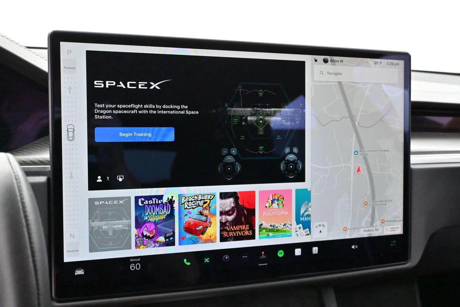 Used 2021 Black Tesla Plaid image 23