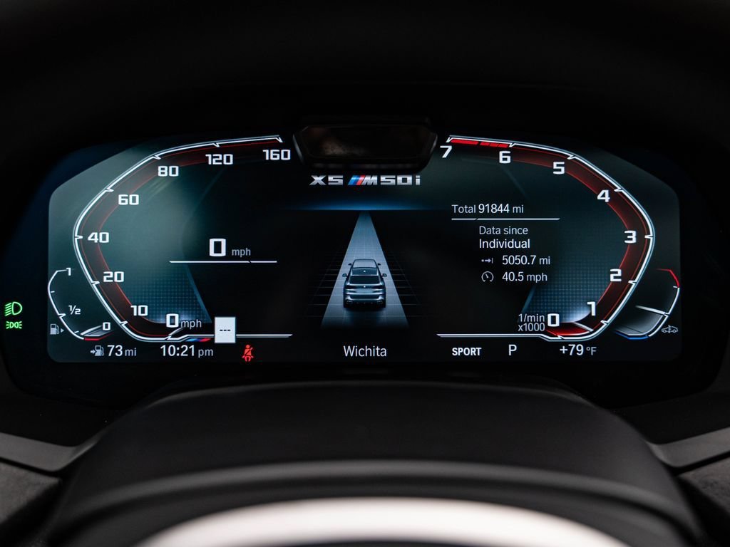 Used 2022 Phytonic Blue Metallic BMW M50i image 34