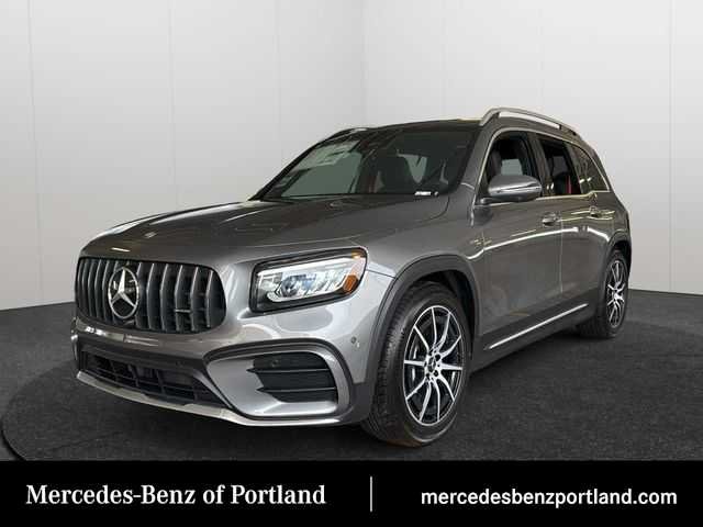 Certified Used 2026 Mountain Grey Metallic Mercedes-Benz AMG® GLB 35 image 1