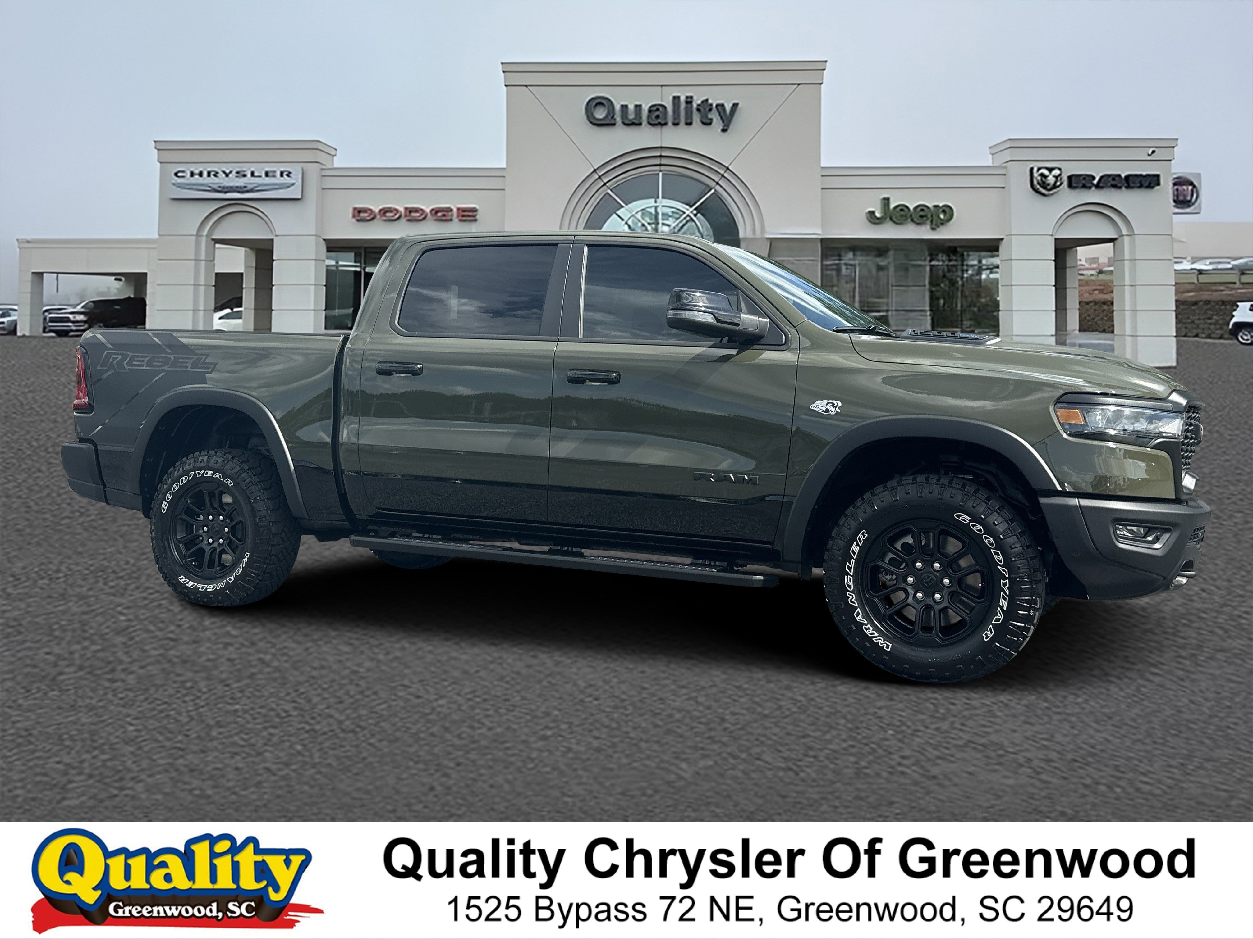 New 2026 Tank Exterior Paint RAM Rebel image 1