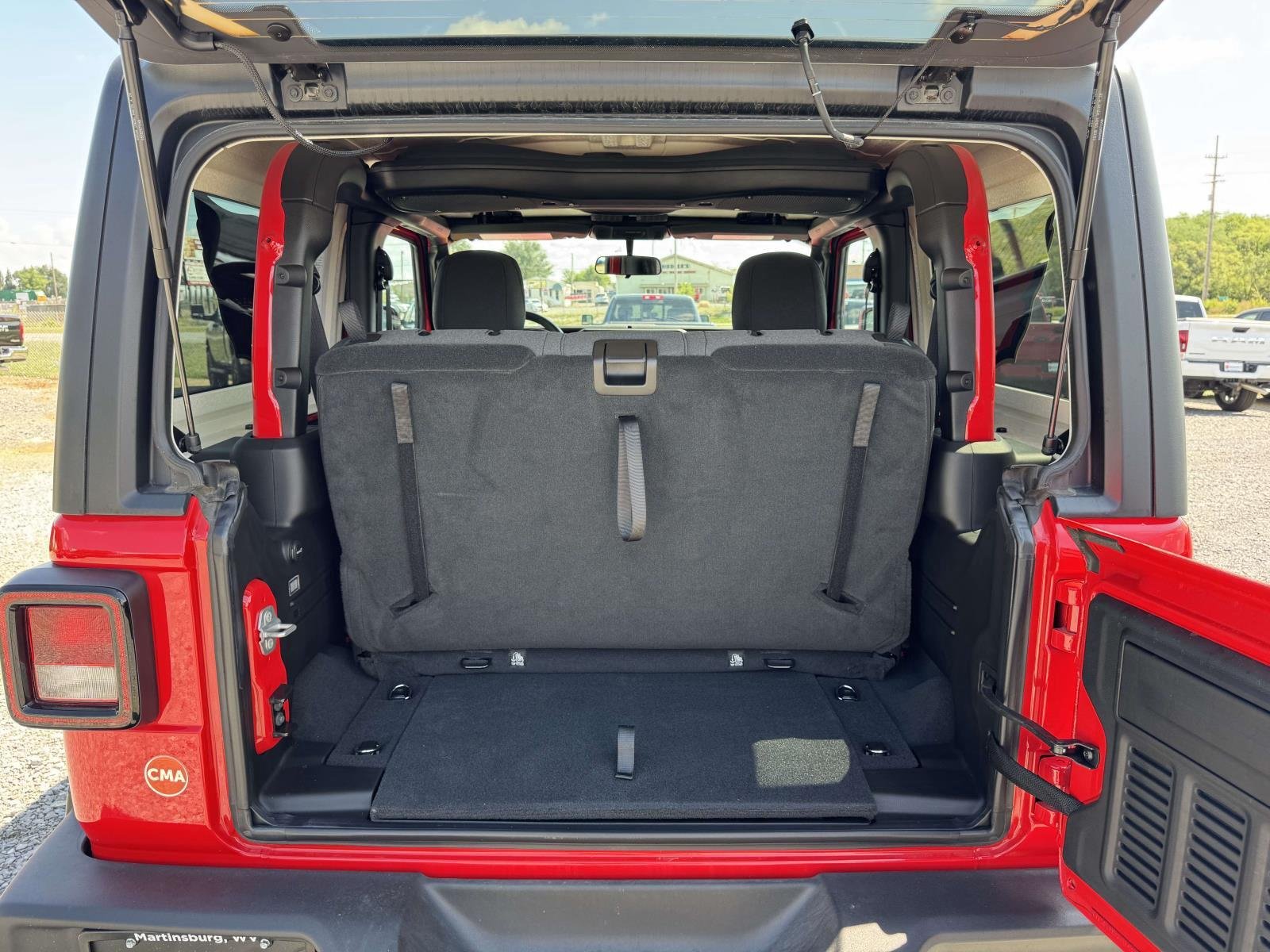 Used 2025 Firecracker Red Clearcoat Jeep Sport image 18