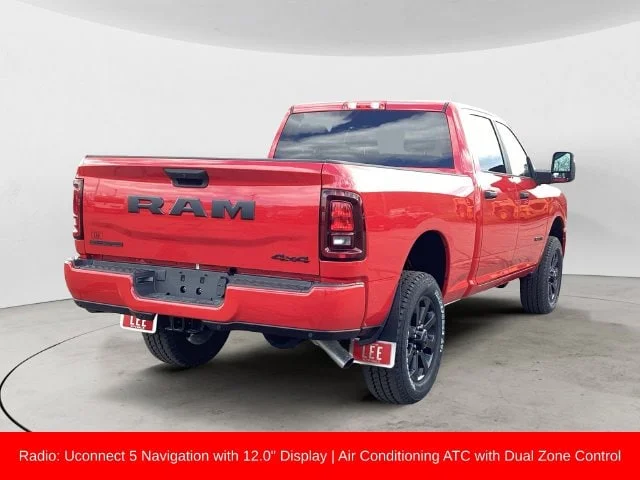New 2026 Flame Red Clearcoat Ram BIG HORN CREW CAB 4X4 6