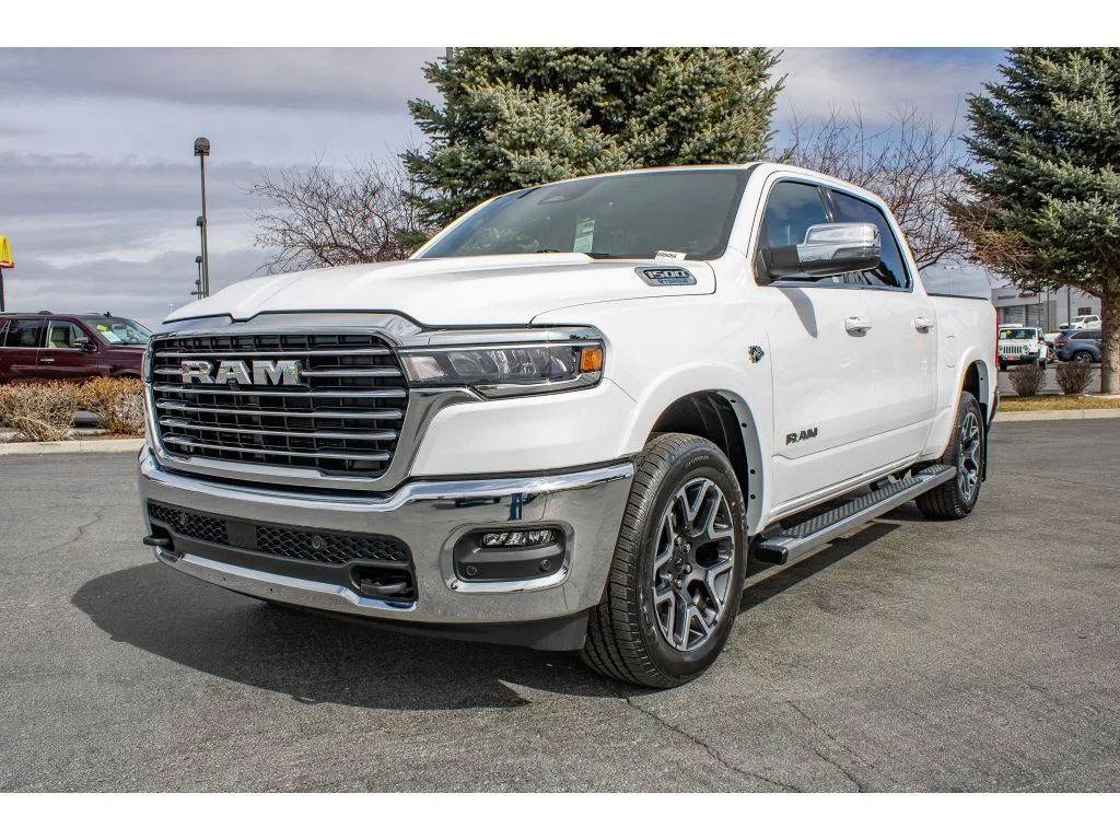New 2026 Bright White Clearcoat Ram Laramie image 4