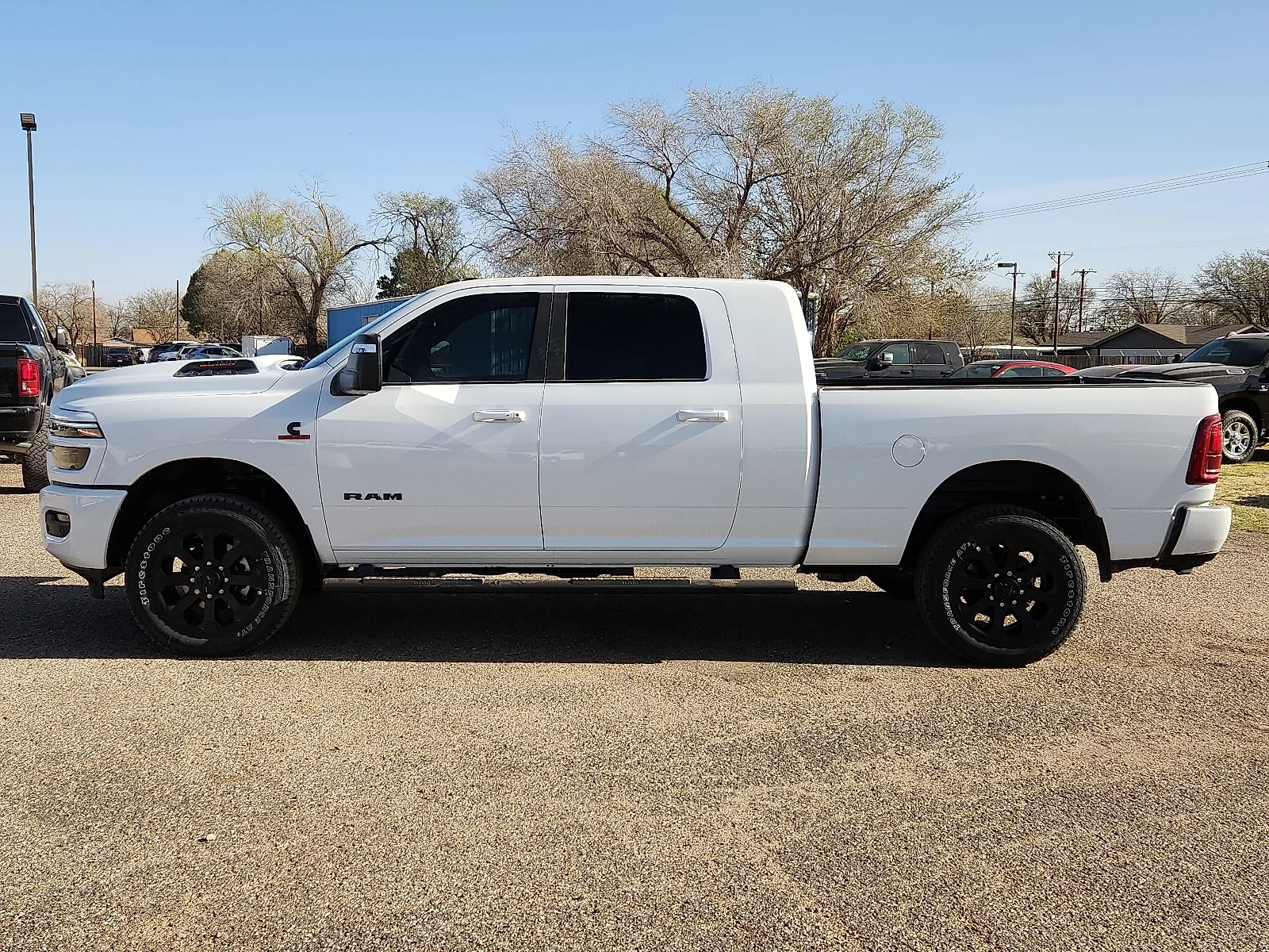 New 2026 White Ram LARAMIE MEGA CAB 4X4 6