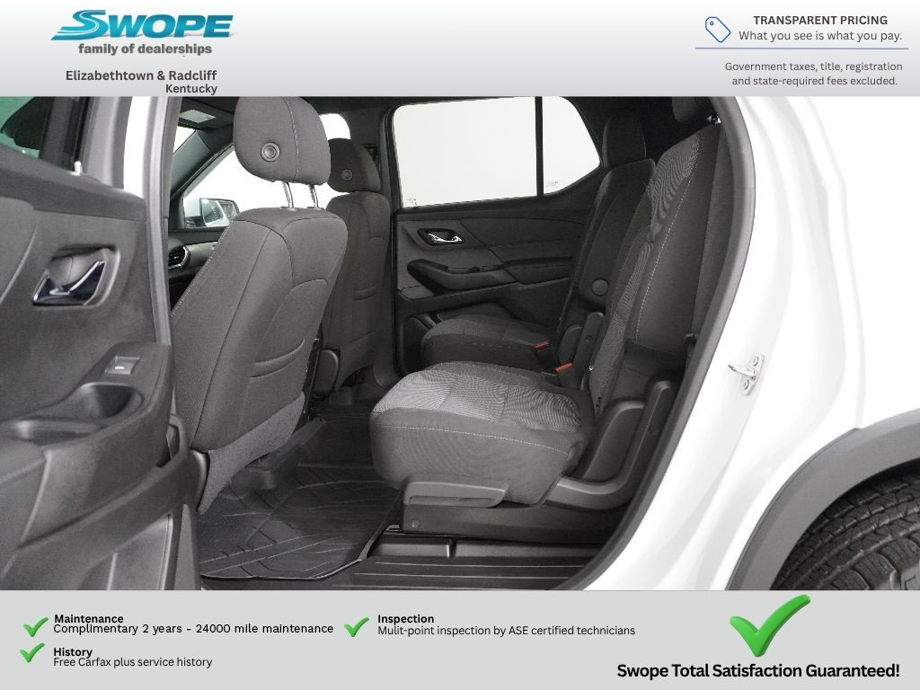 Used 2023 WHITE Chevrolet LT Cloth image 12
